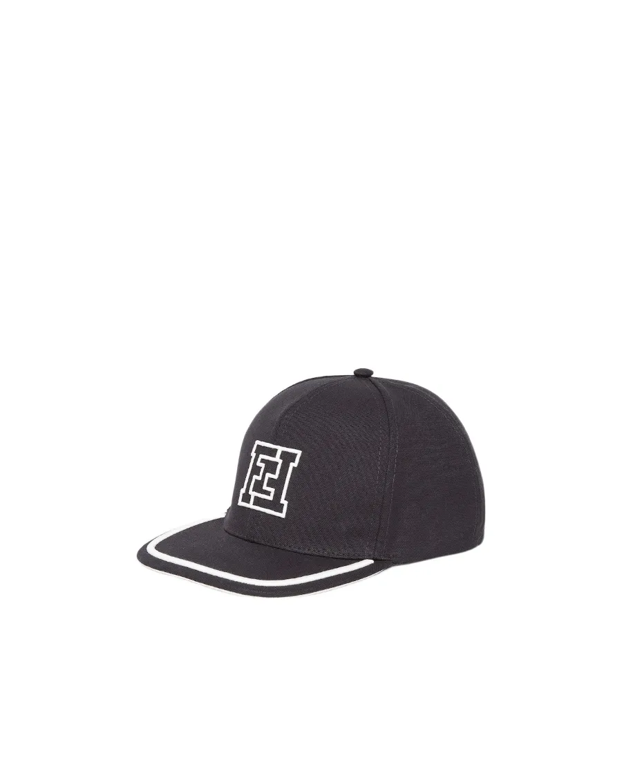 Black Canvas Baseball Cap