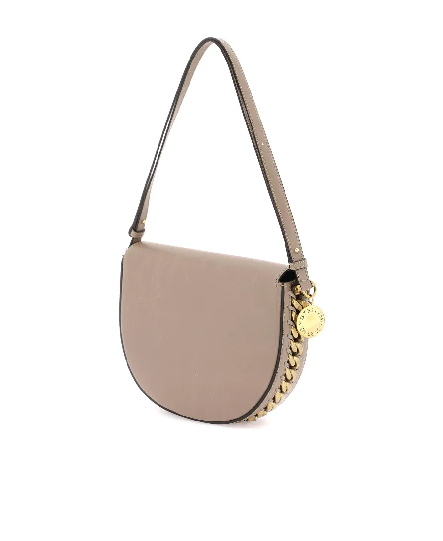 Stella Mccartney Frayme Chain Detailed Shoulder Bag