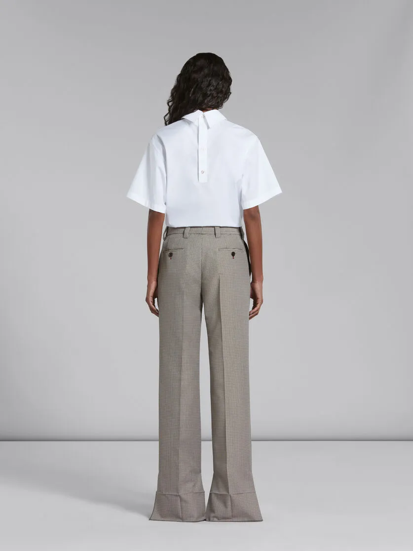 Marni Houndstooth Checked Trousers