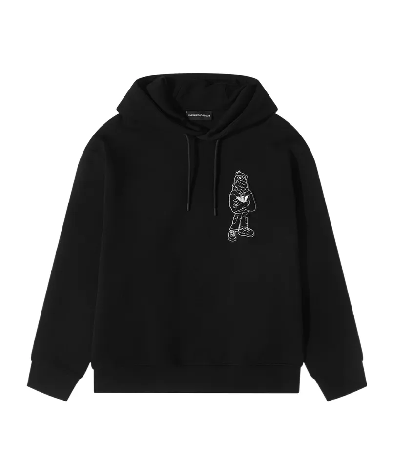 Hooded Decal Hoodie