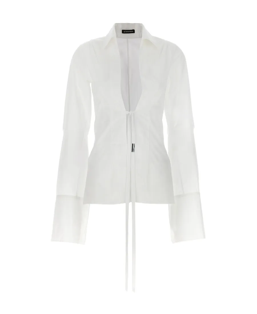 Ann Demeulemeester Linsey Drawstring Shirt