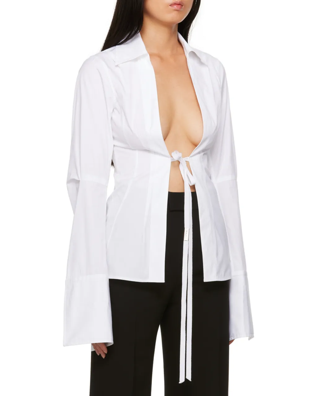 Ann Demeulemeester Linsey Drawstring Shirt