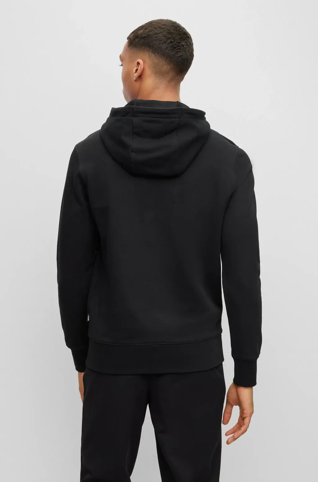 Logo-Embroidered Cotton Hoodie
