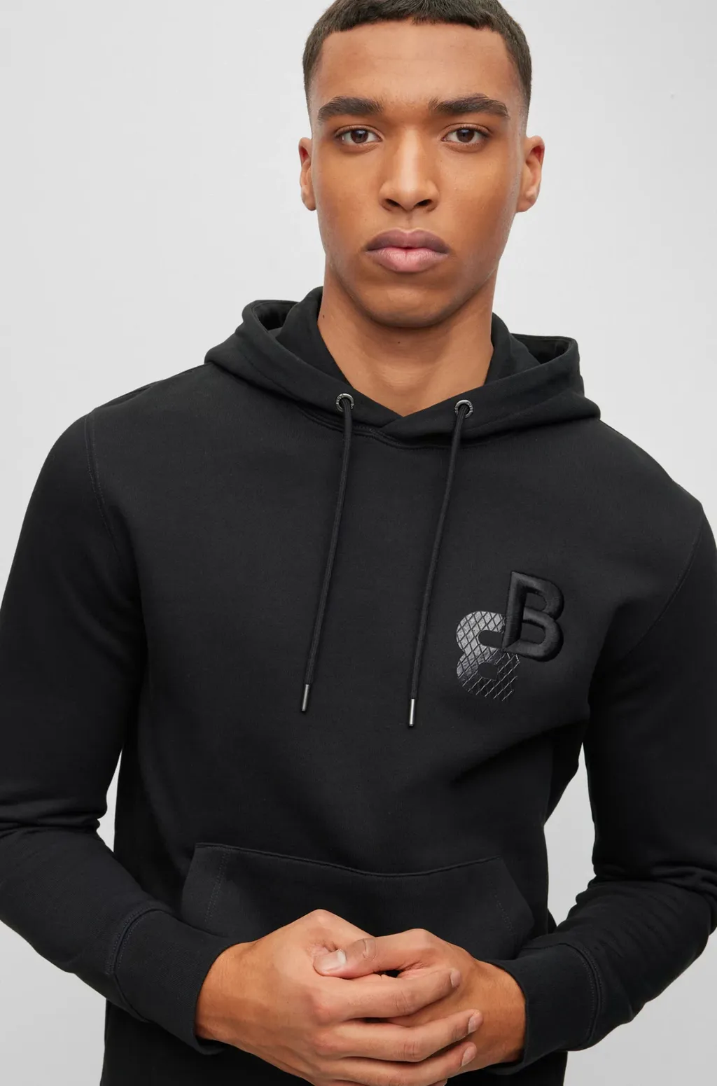 Logo-Embroidered Cotton Hoodie