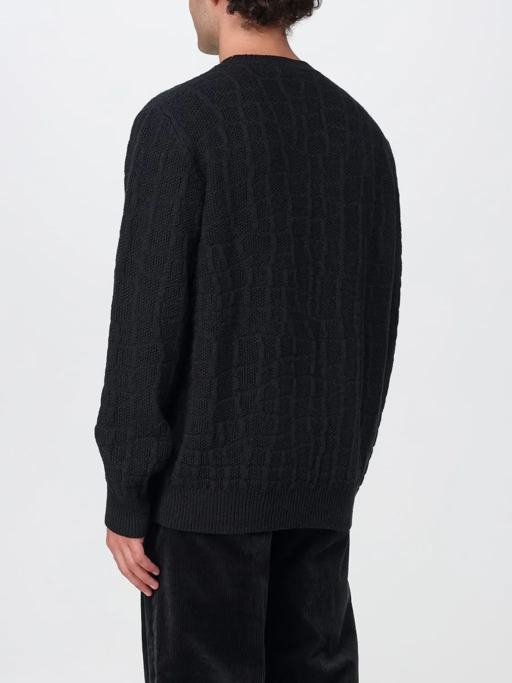 Versace Cable-Knitted Crewneck Jumper
