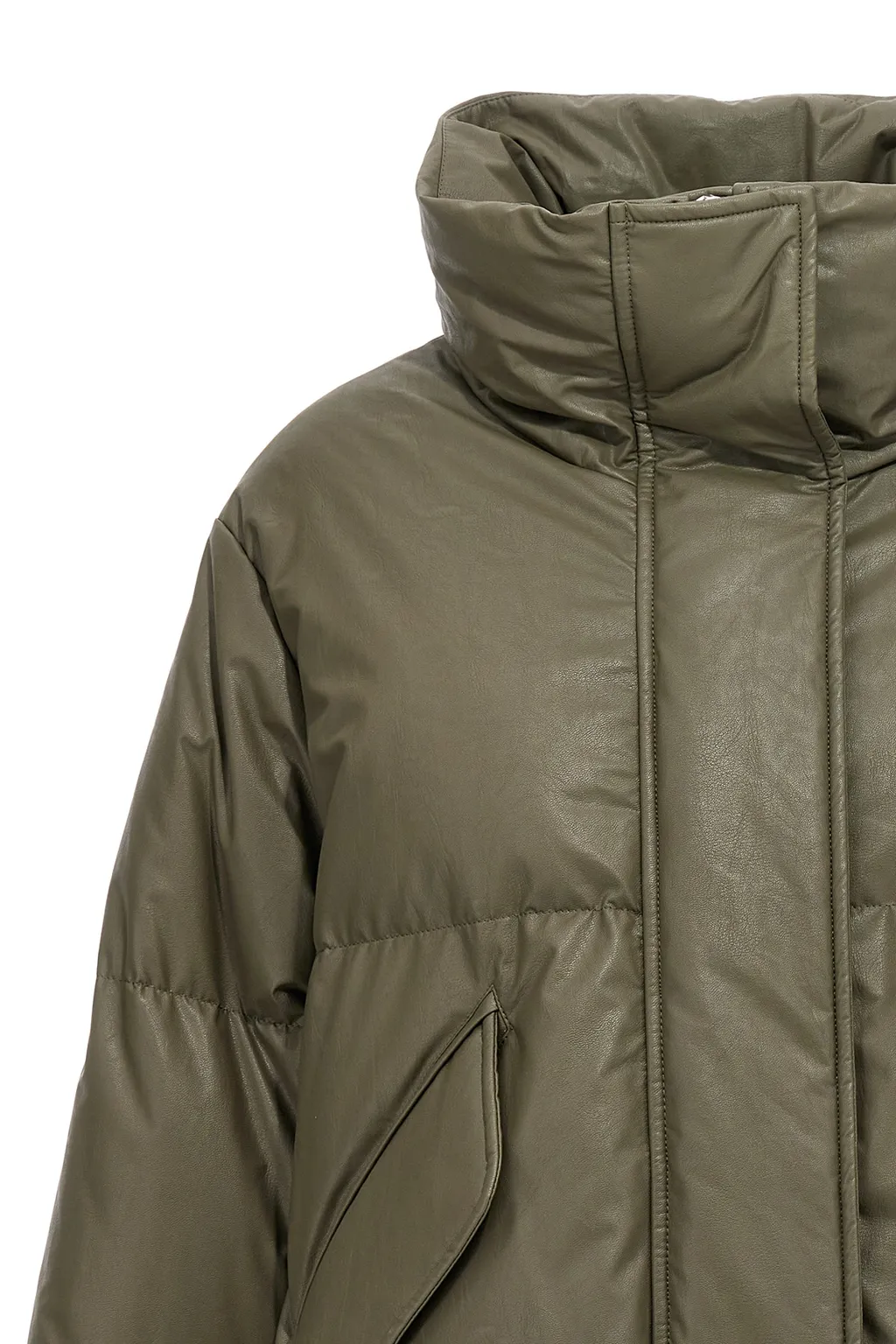 High-Neck Puffer Coat