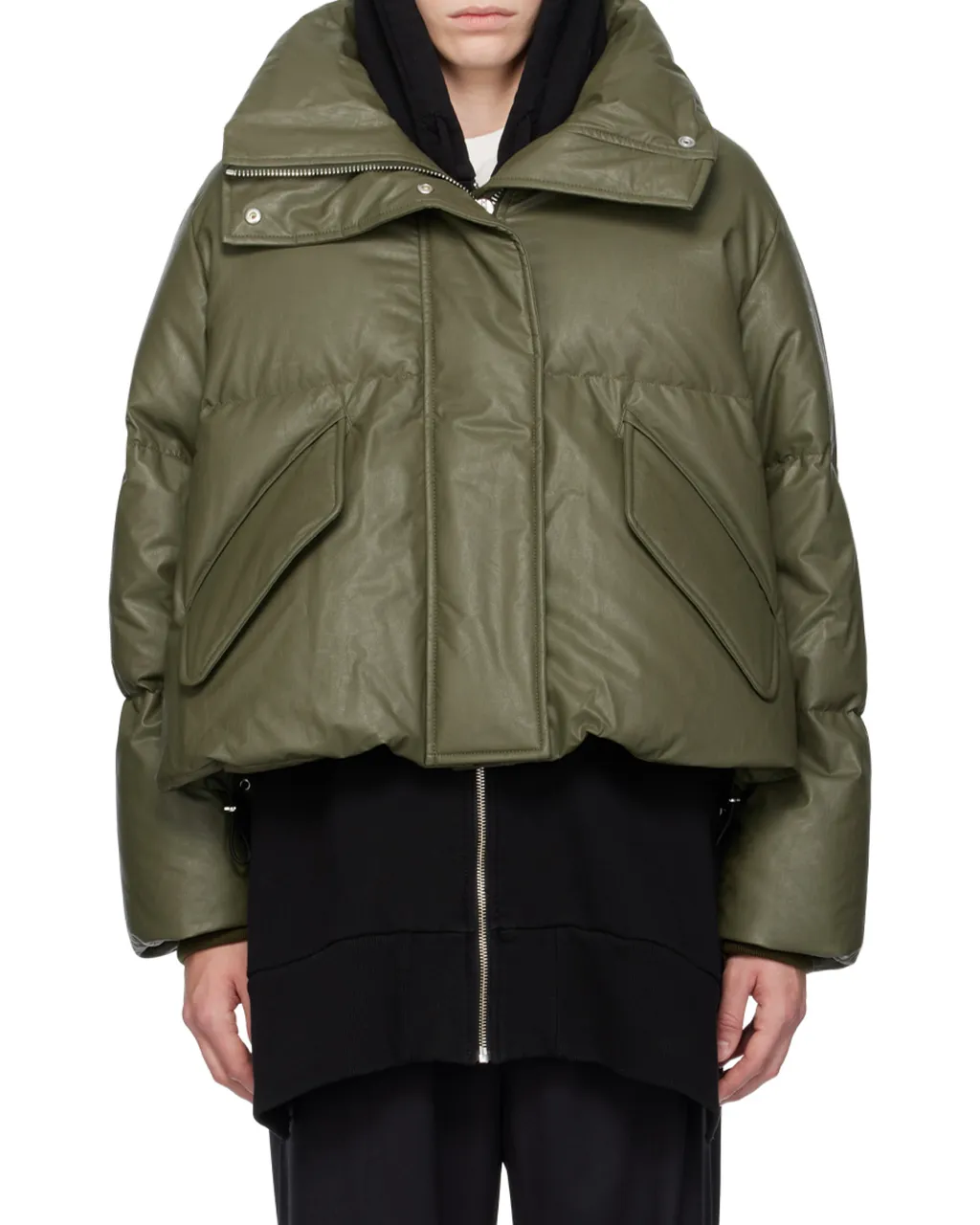 High-Neck Puffer Coat