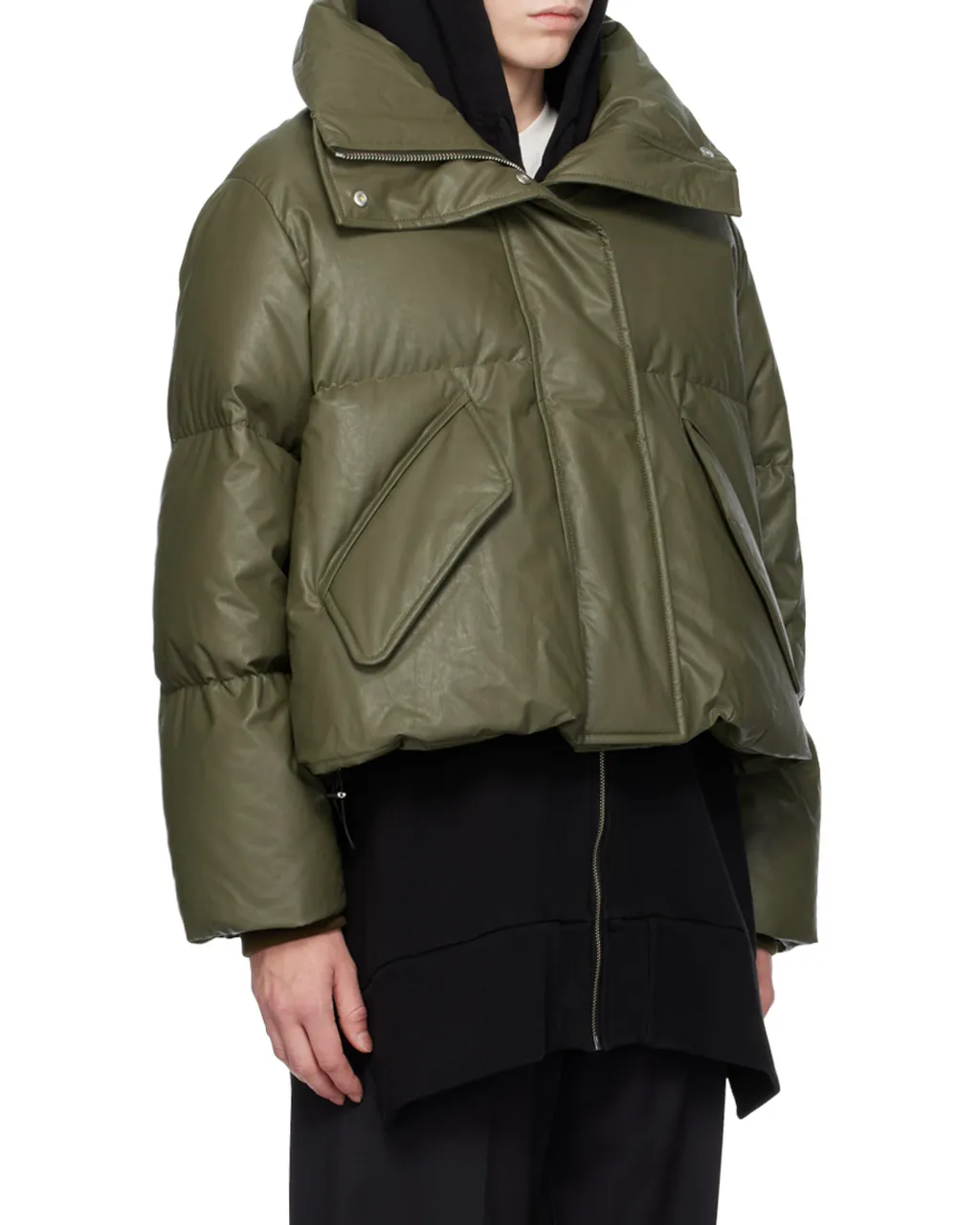 High-Neck Puffer Coat