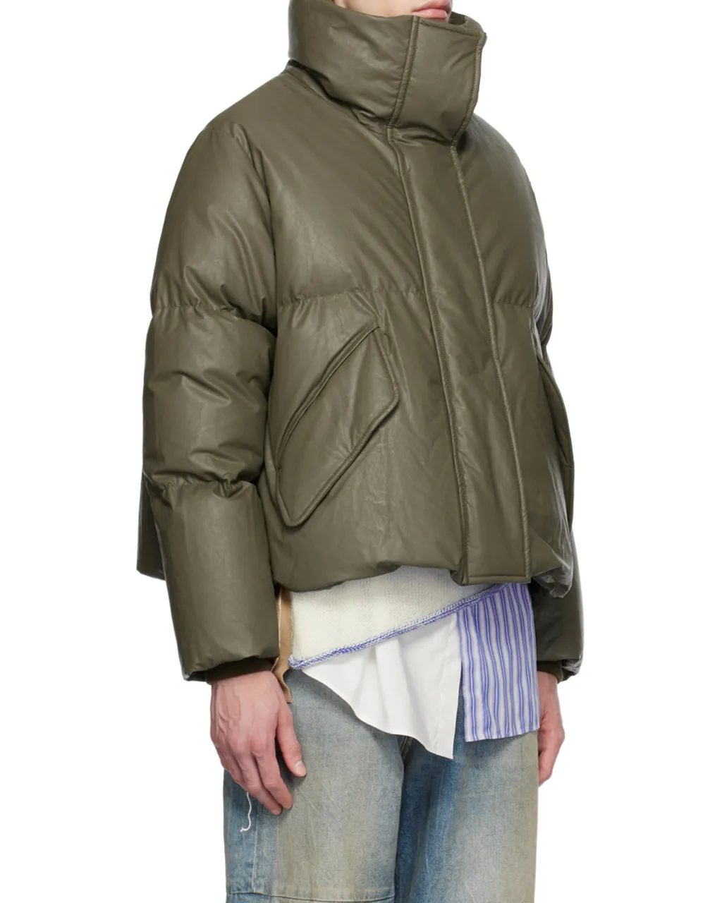 High-Neck Puffer Coat