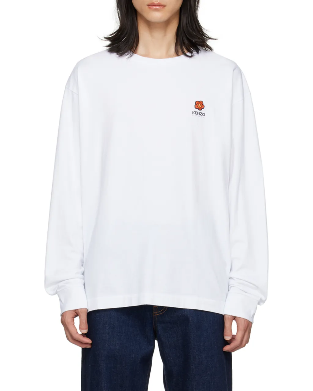 Long-Sleeved T-Shirt Boke Flower