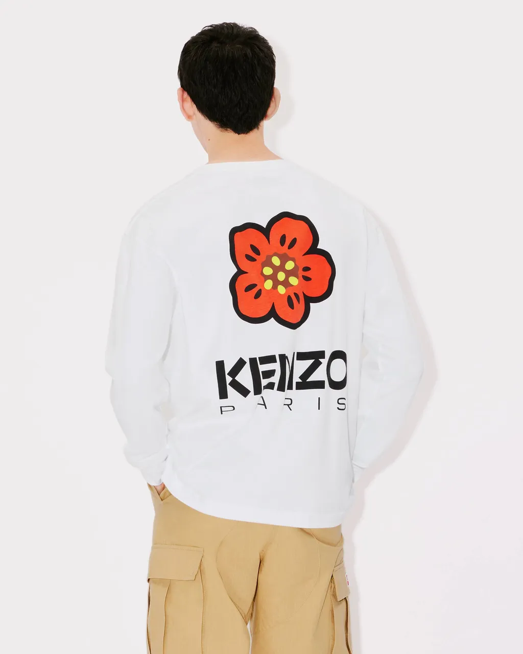 Long-Sleeved T-Shirt Boke Flower