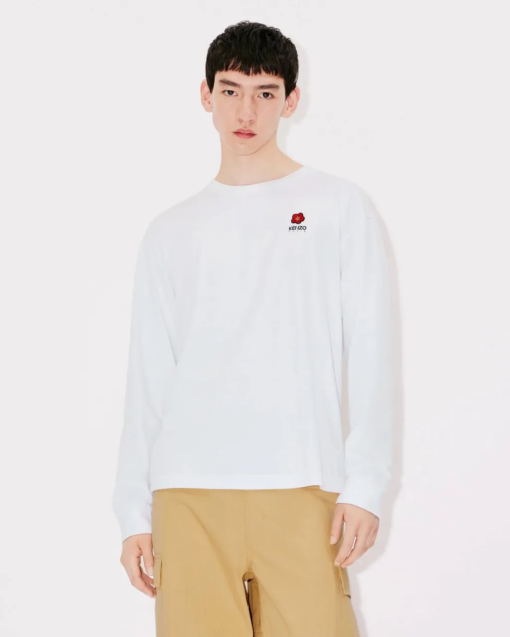 Long-Sleeved T-Shirt Boke Flower