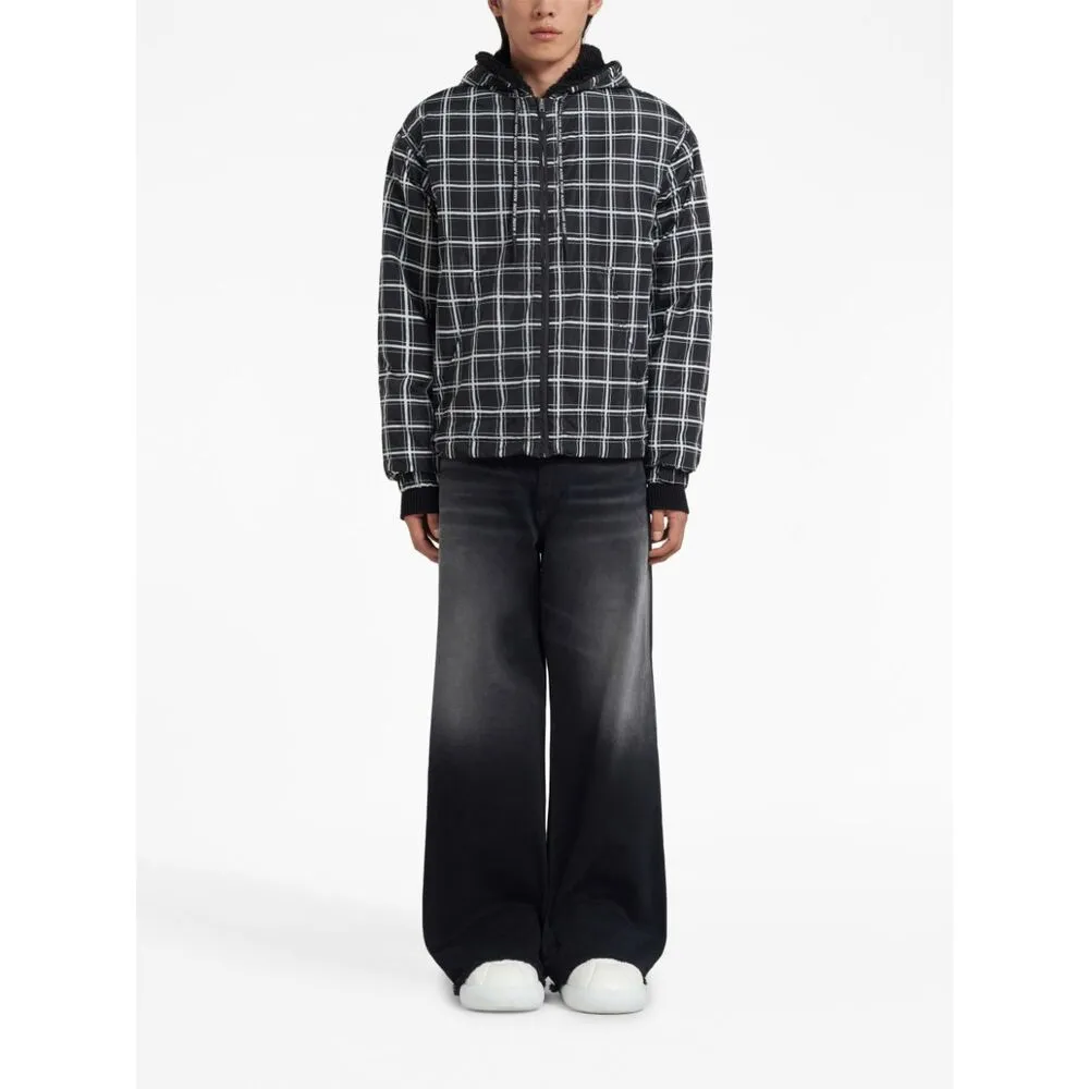 Marni Checked Hooded Jacket