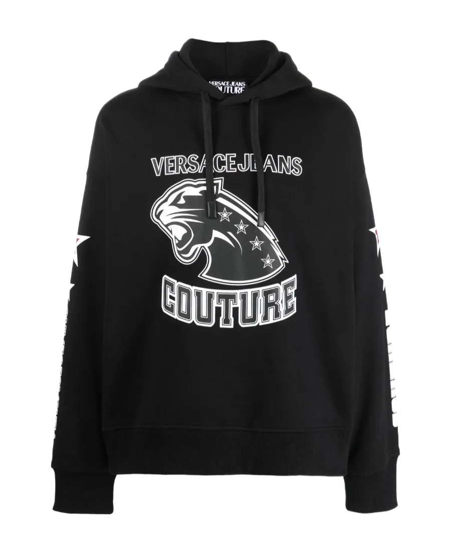 Logo-Print Cotton Hoodie