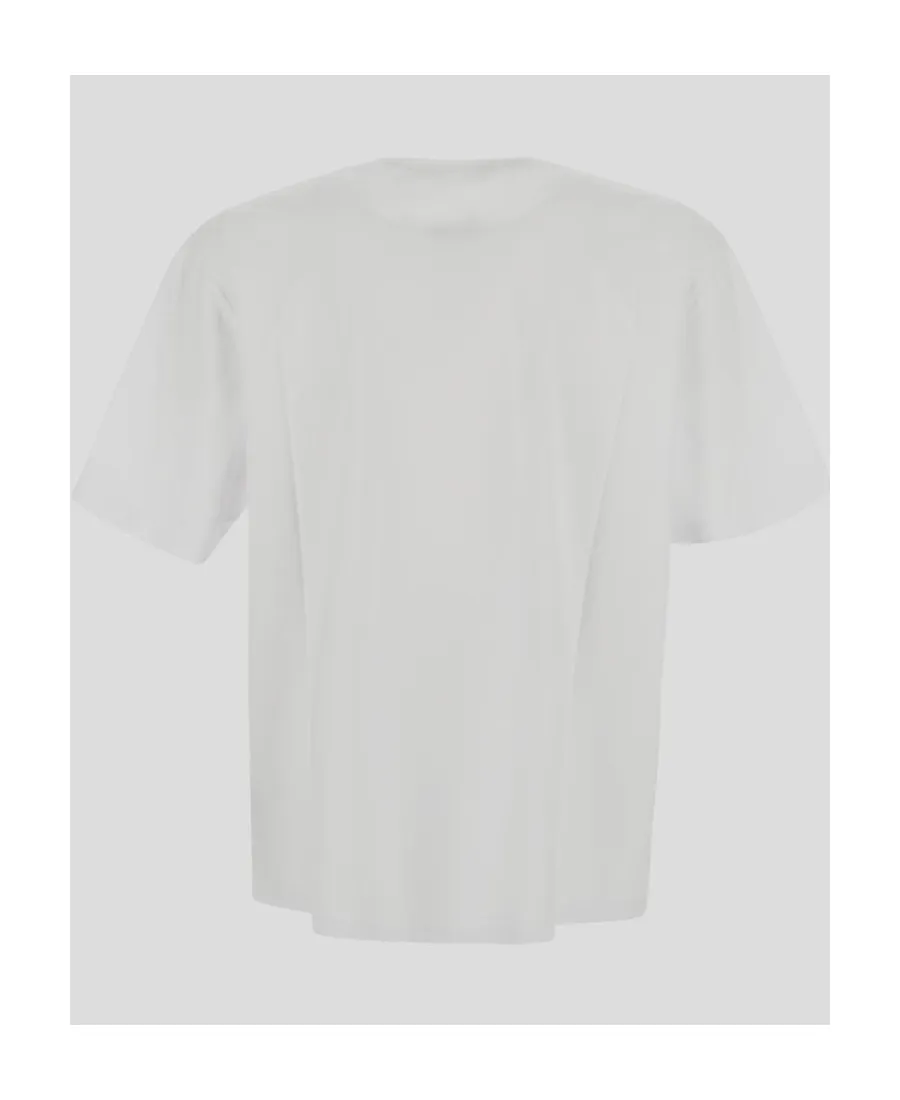Palm Angels Logo Embroidered Crewneck T-Shirt