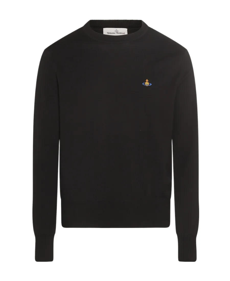 Vivienne Westwood Orb Embroidered Long-Sleeved Cardigan