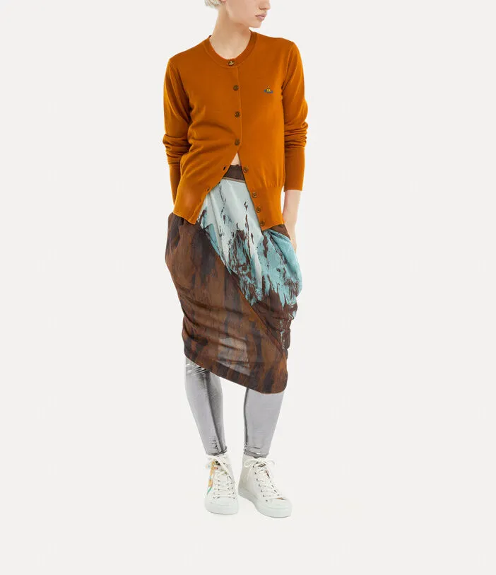 Vivienne Westwood Orb Embroidered Buttoned Cardigan