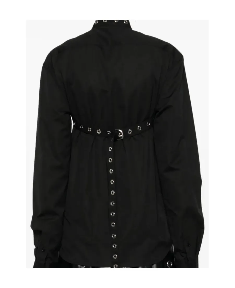 Off-White Buttoned Long-Sleeved Shirt