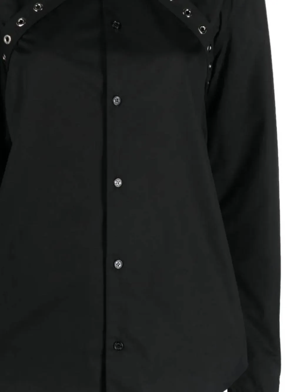 Off-White Buttoned Long-Sleeved Shirt