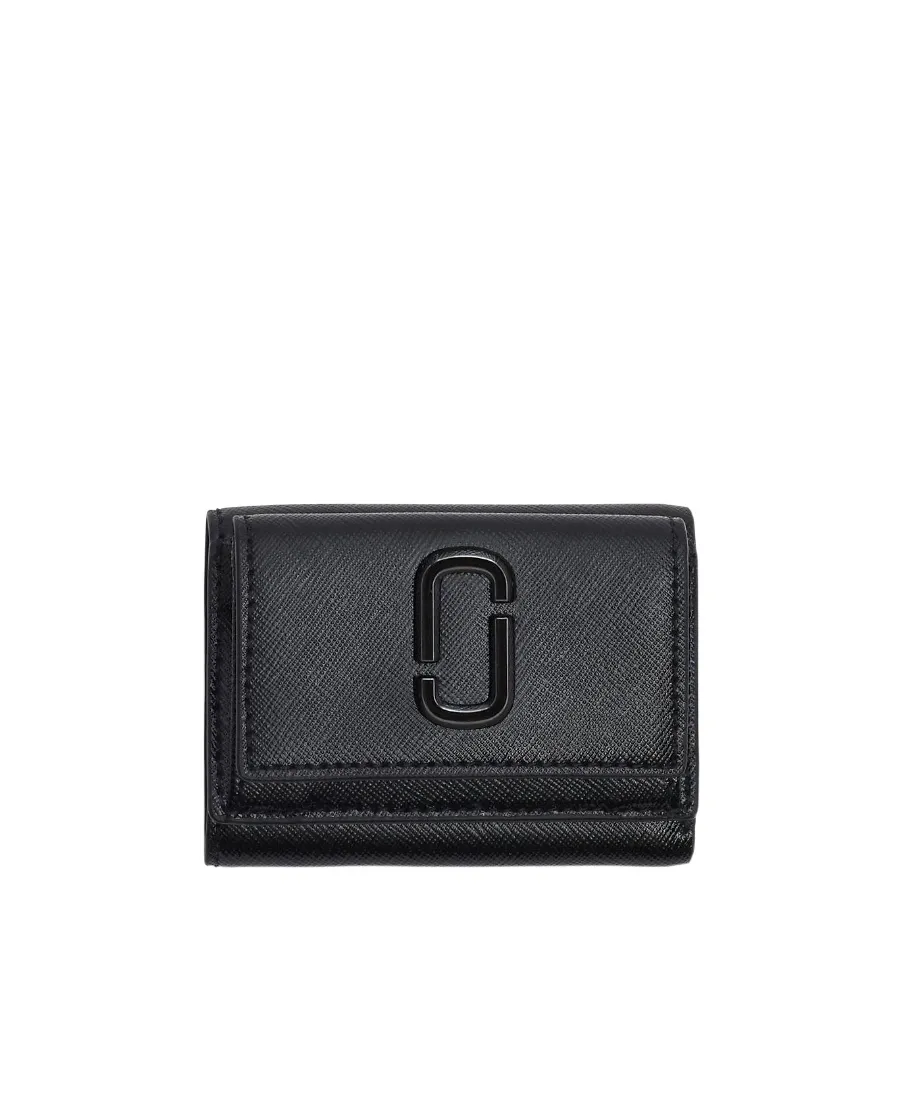 Marc Jacobs Logo Plaque Mini Trifold Wallet