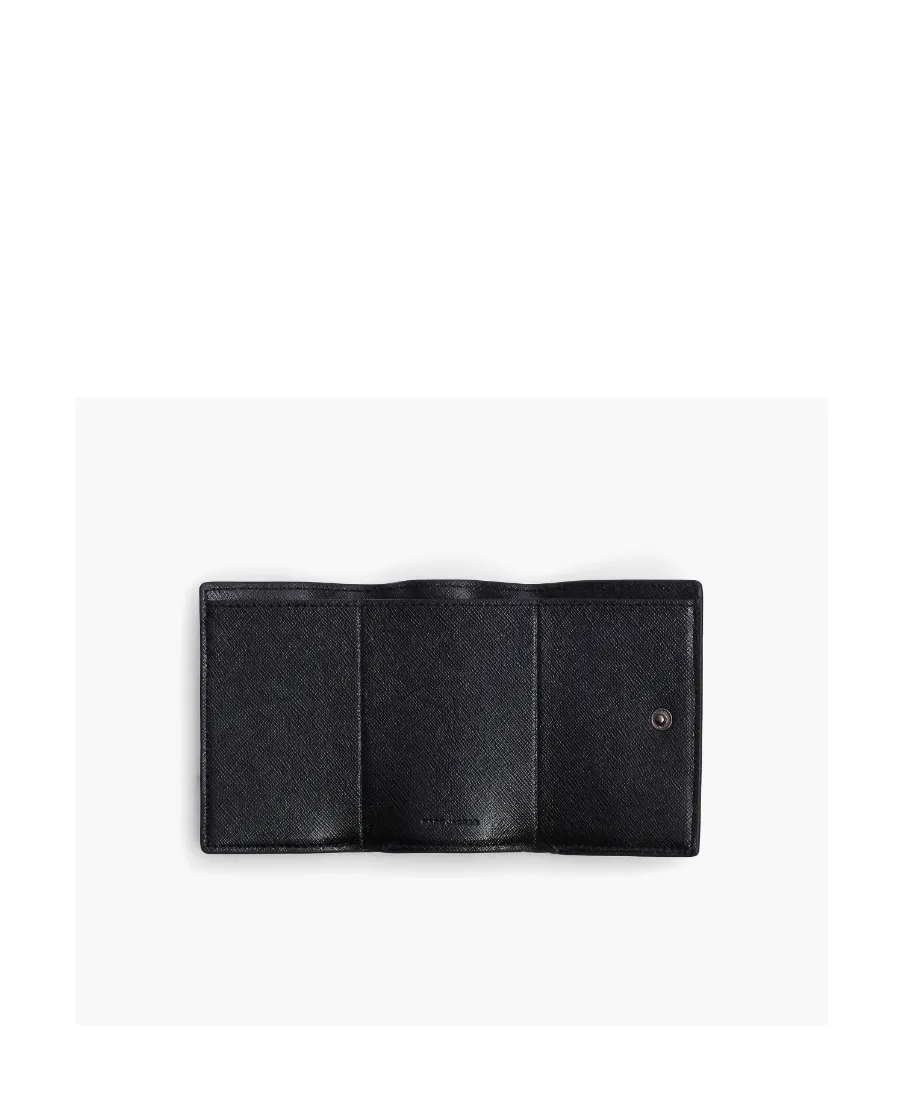 Marc Jacobs Logo Plaque Mini Trifold Wallet
