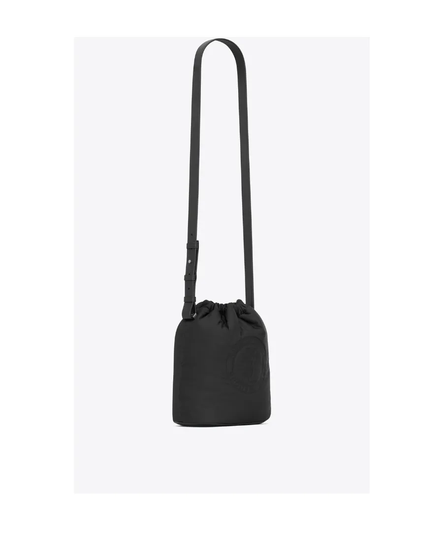 Saint Laurent Rive Gauche Laced Bucket Bag