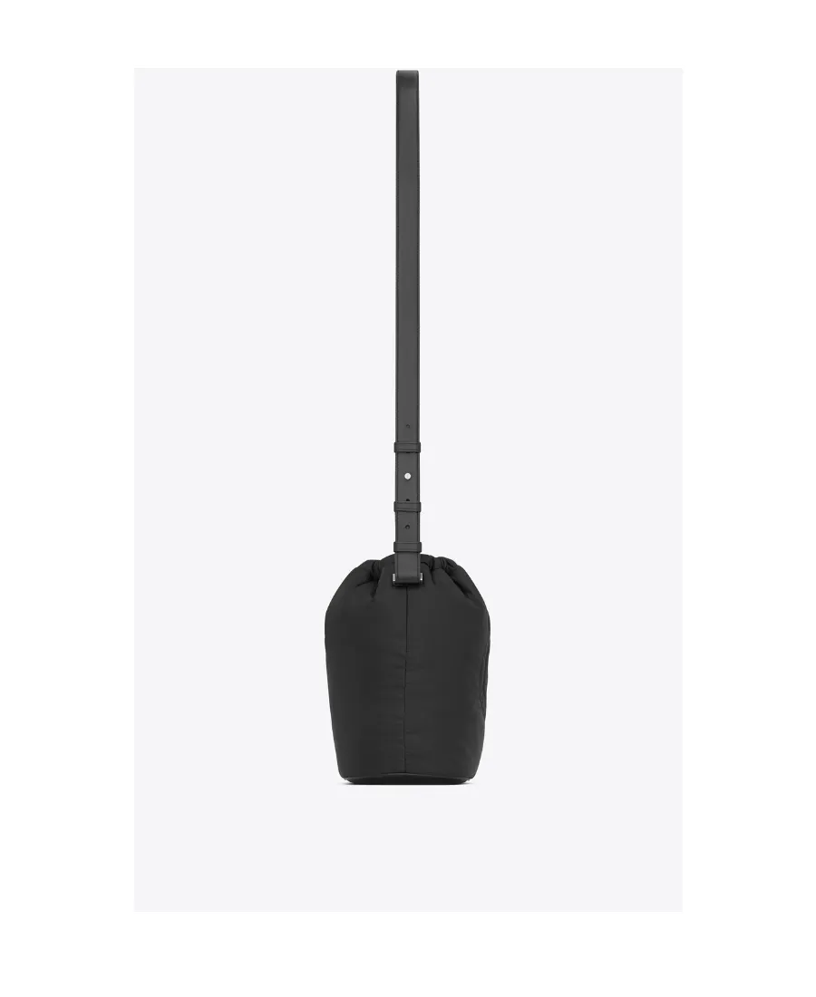 Saint Laurent Rive Gauche Laced Bucket Bag