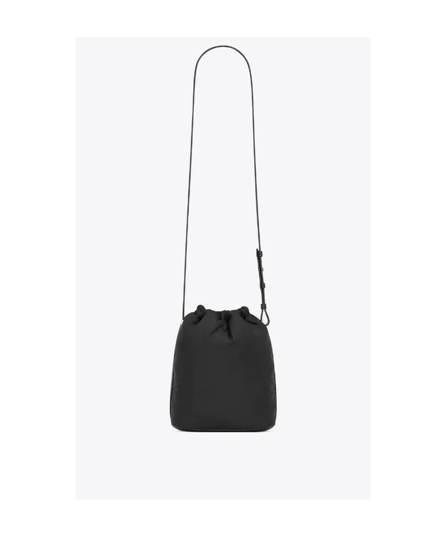 Saint Laurent Rive Gauche Laced Bucket Bag