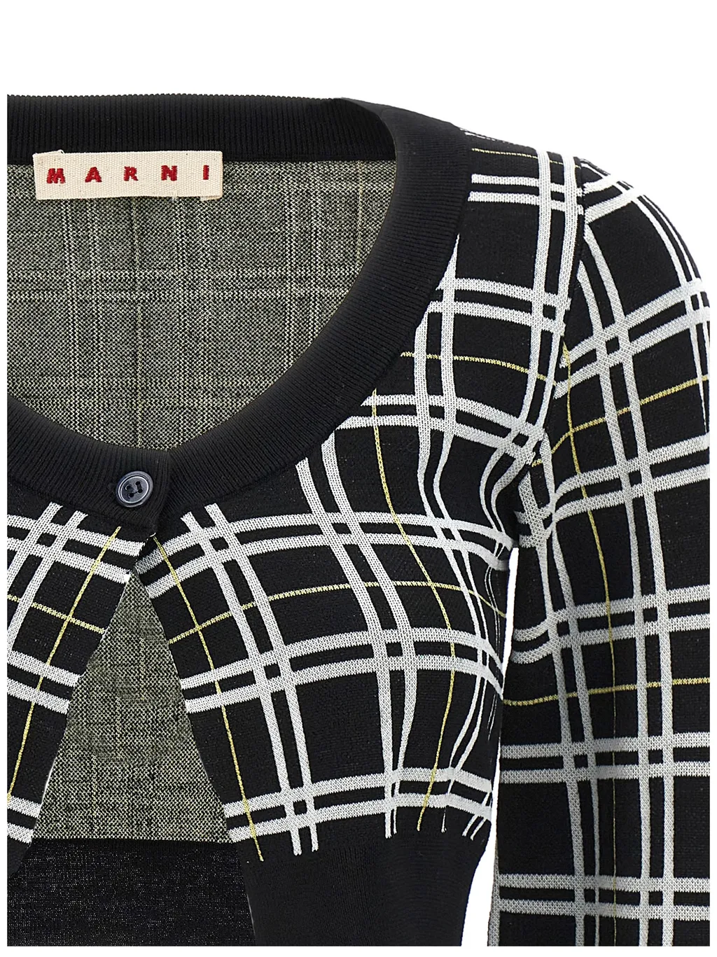 Marni Buttoned Cropped Cardigan