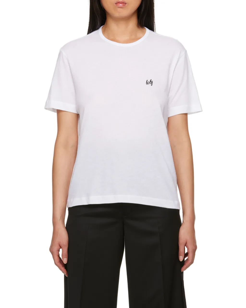 Ann Demeulemeester Embroidered Crewneck T-Shirt