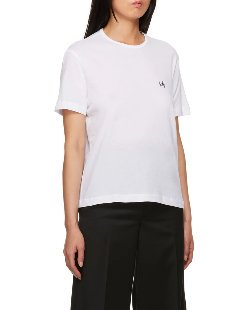 Ann Demeulemeester Embroidered Crewneck T-Shirt