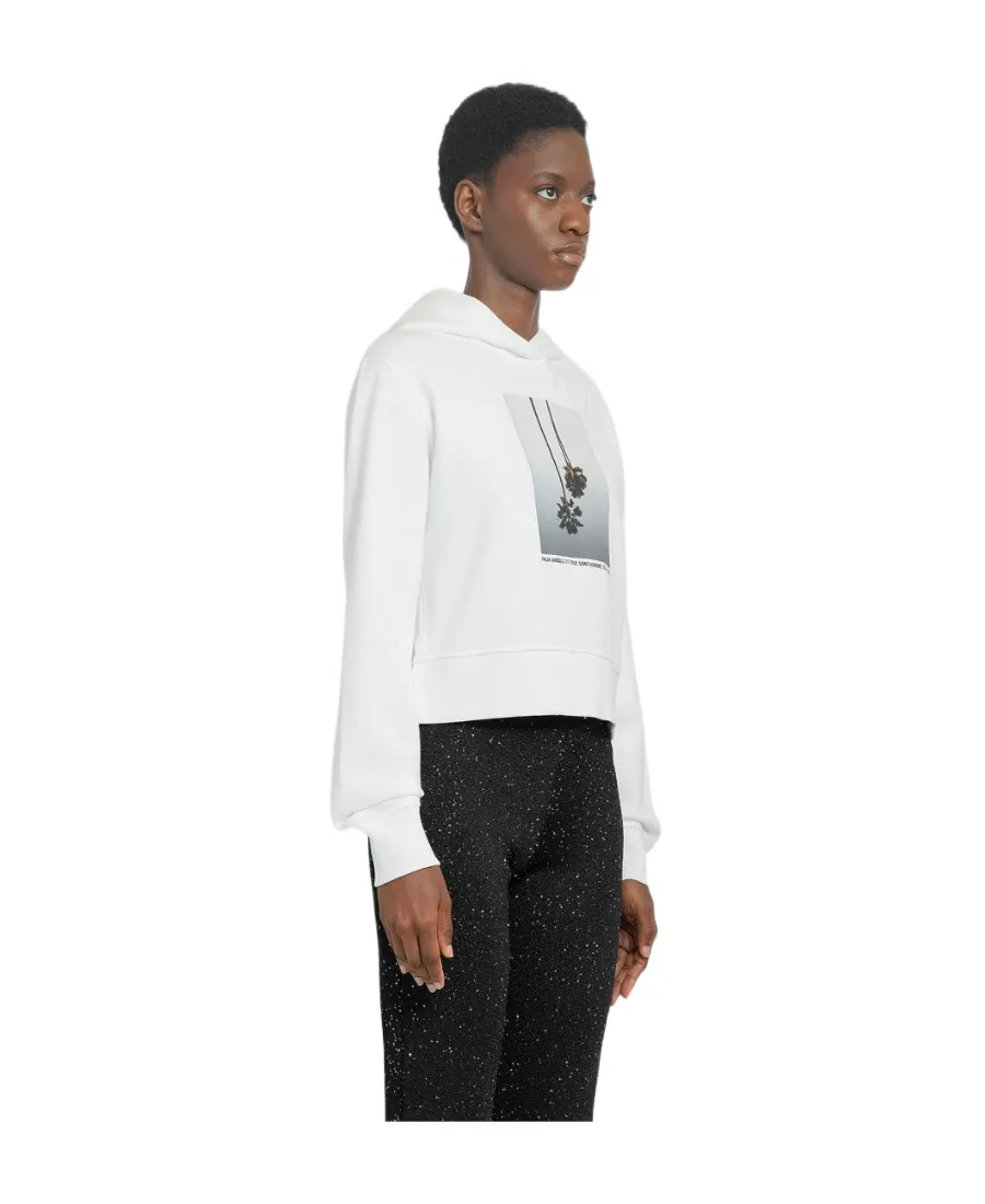 Palm Angels Graphic Printed Drawstring Hoodie