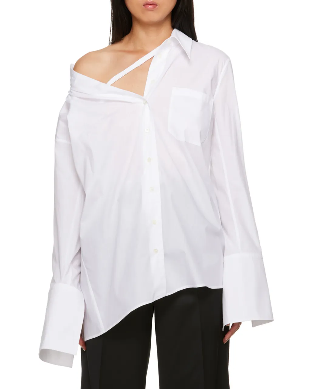 Ann Demeulemeester Long-Sleeved Button-Up Shirt