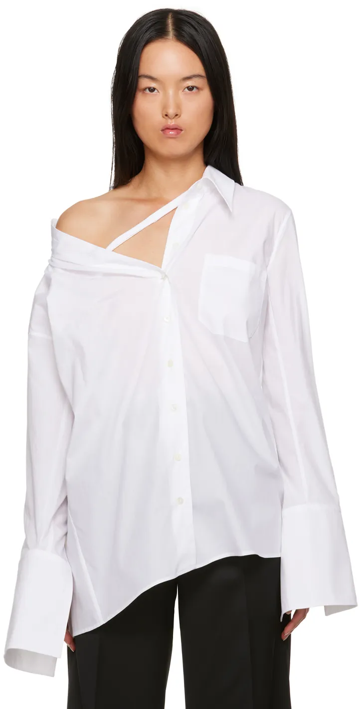 Ann Demeulemeester Long-Sleeved Button-Up Shirt