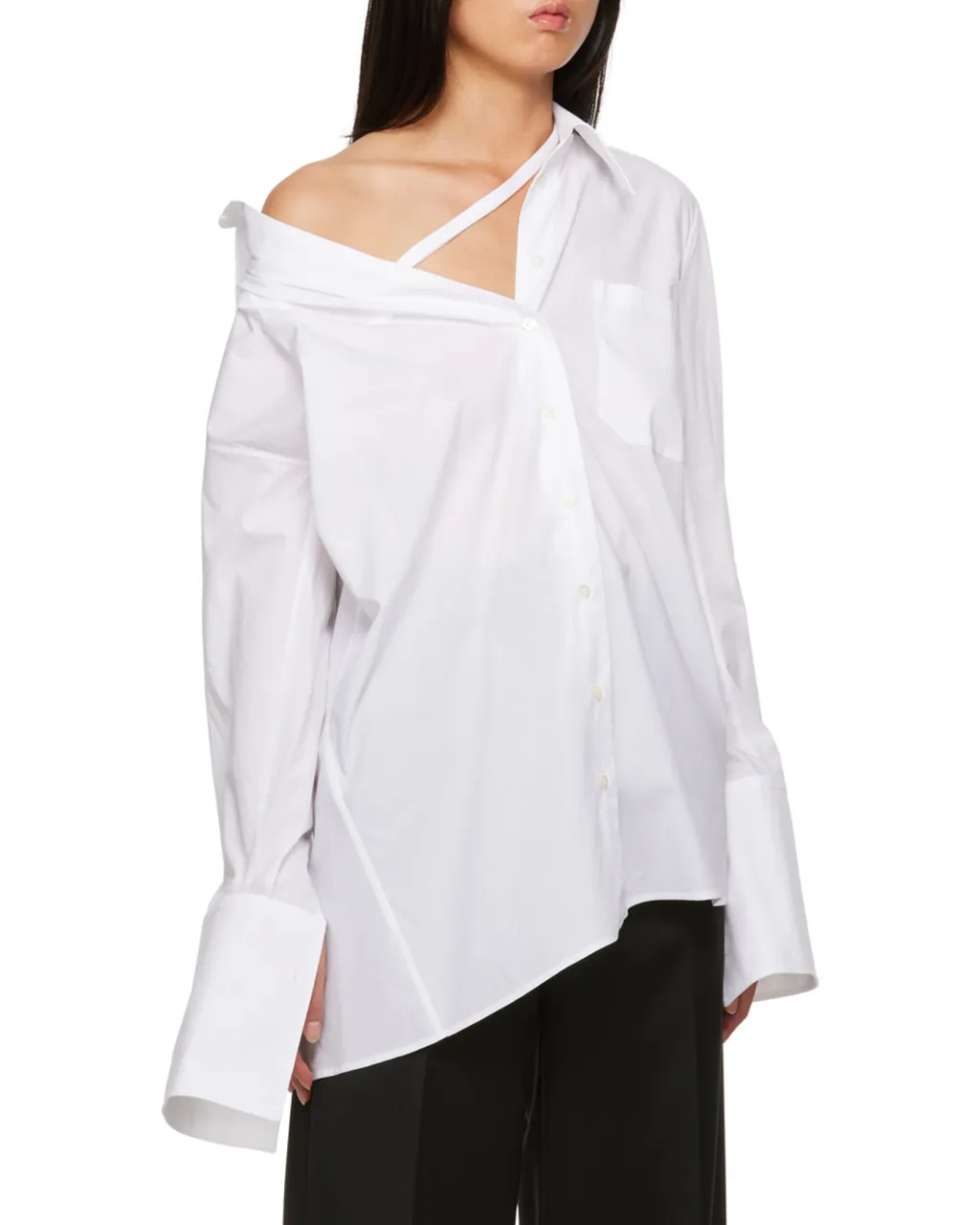 Ann Demeulemeester Long-Sleeved Button-Up Shirt