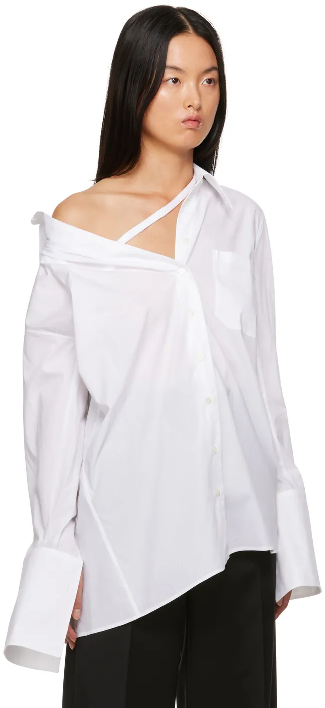 Ann Demeulemeester Long-Sleeved Button-Up Shirt