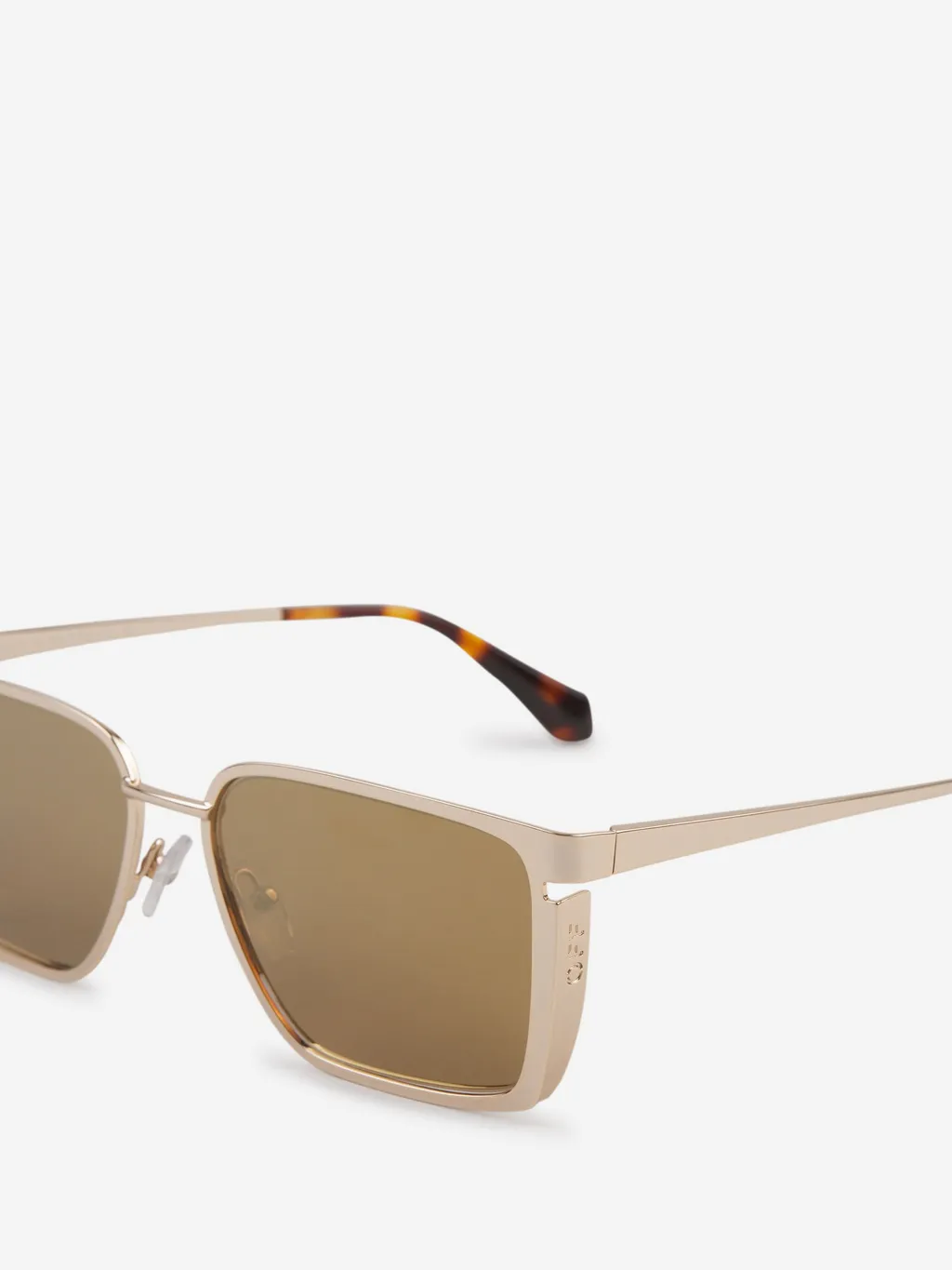 Off-White Rectangular Frame Sunglasses