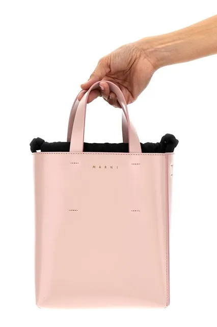 Mini Museo Leather Tote Bag
