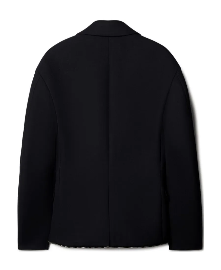 Off-White Zip-Trim Long-Sleeved Blazer