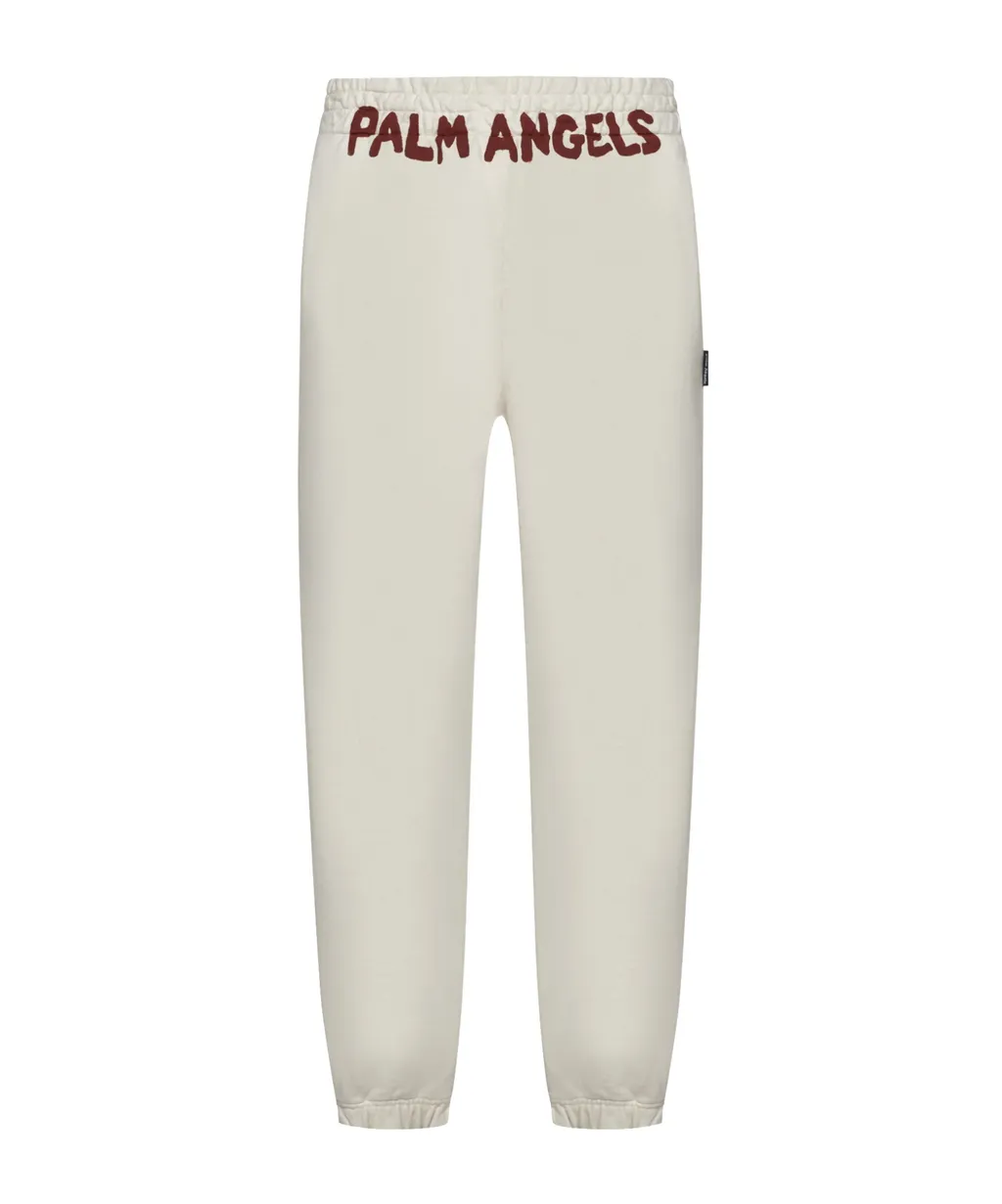 Palm Angels Logo-Printed Elasticated Waist Track Pants