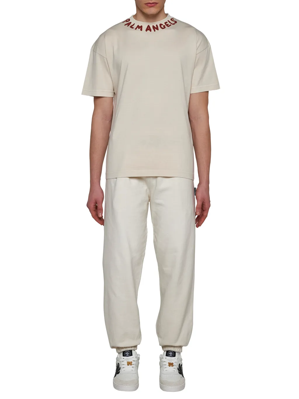 Palm Angels Logo-Printed Elasticated Waist Track Pants