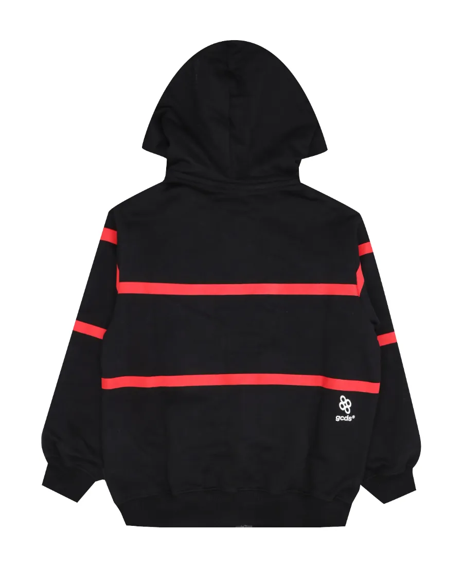 Chest Logo-Print Detail Hoodie