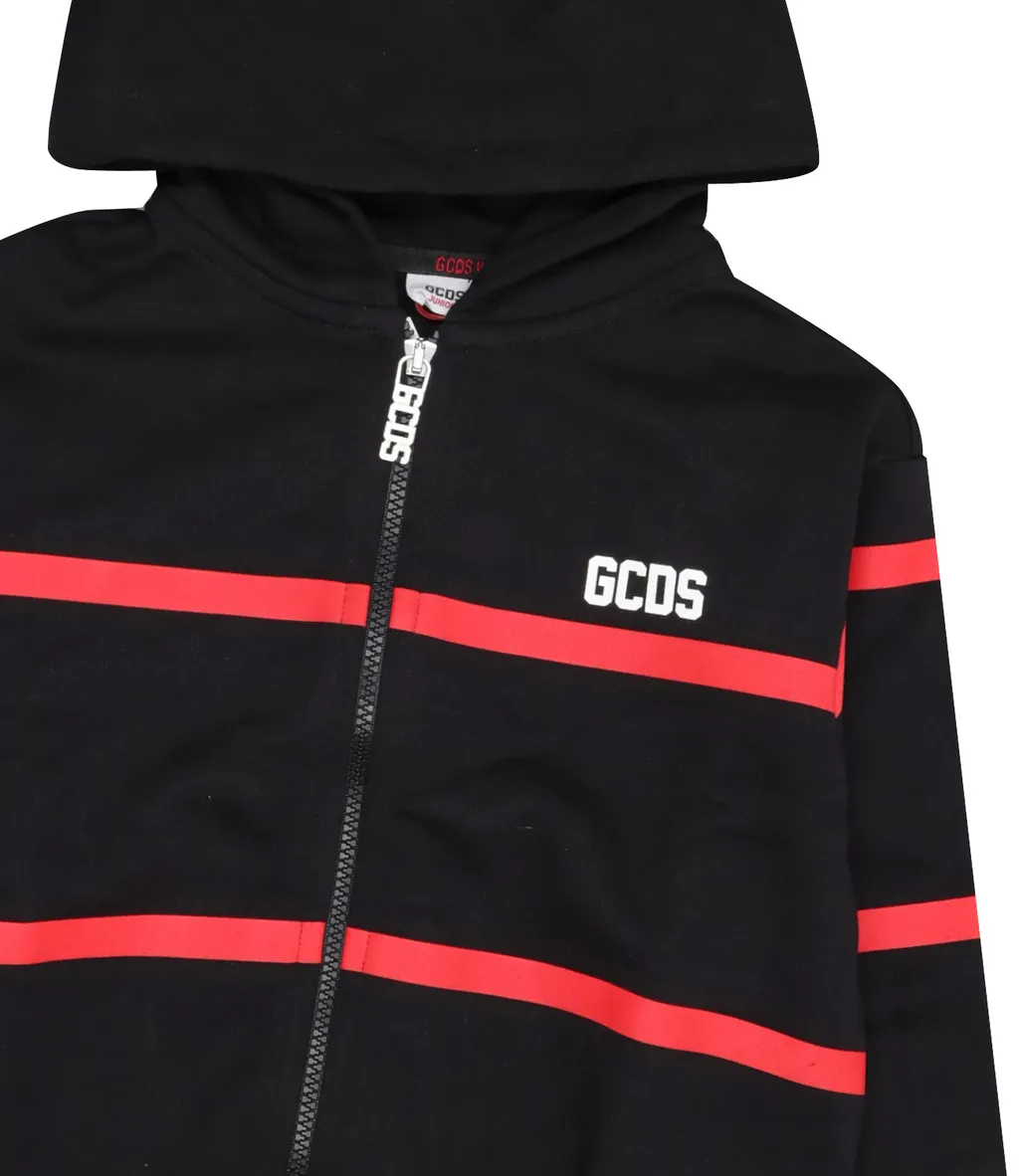Chest Logo-Print Detail Hoodie