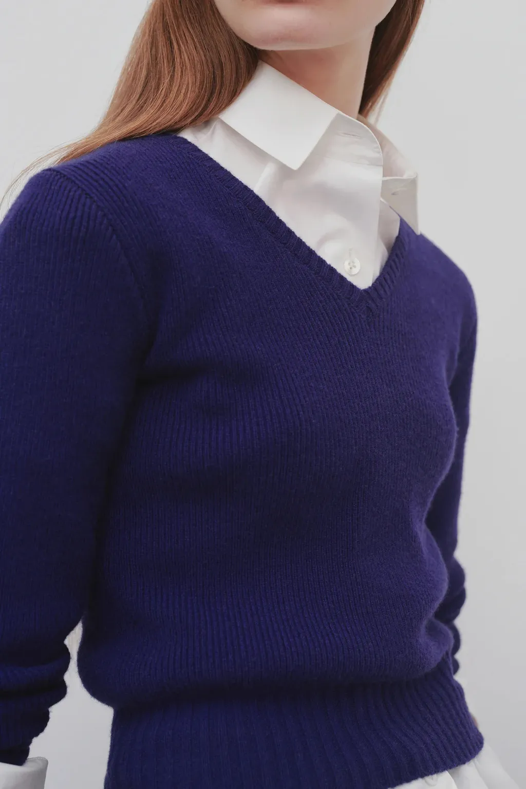V-Necked Cashmere Sweater