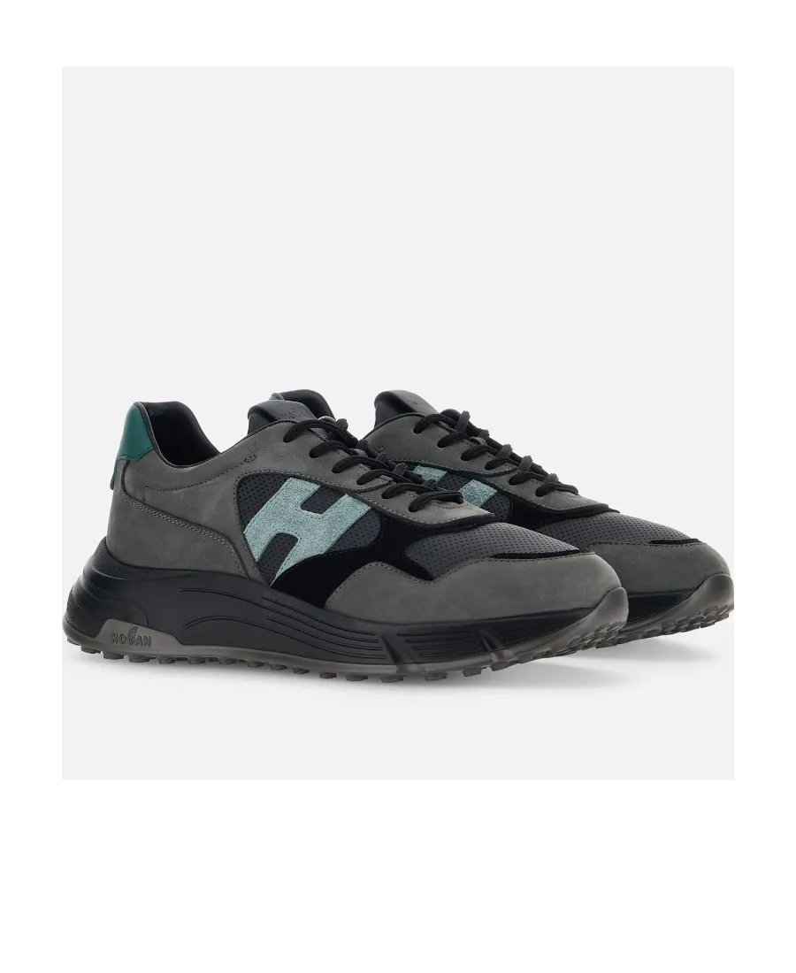 Hogan Hyperlight Panelled Lace-Up Sneakers