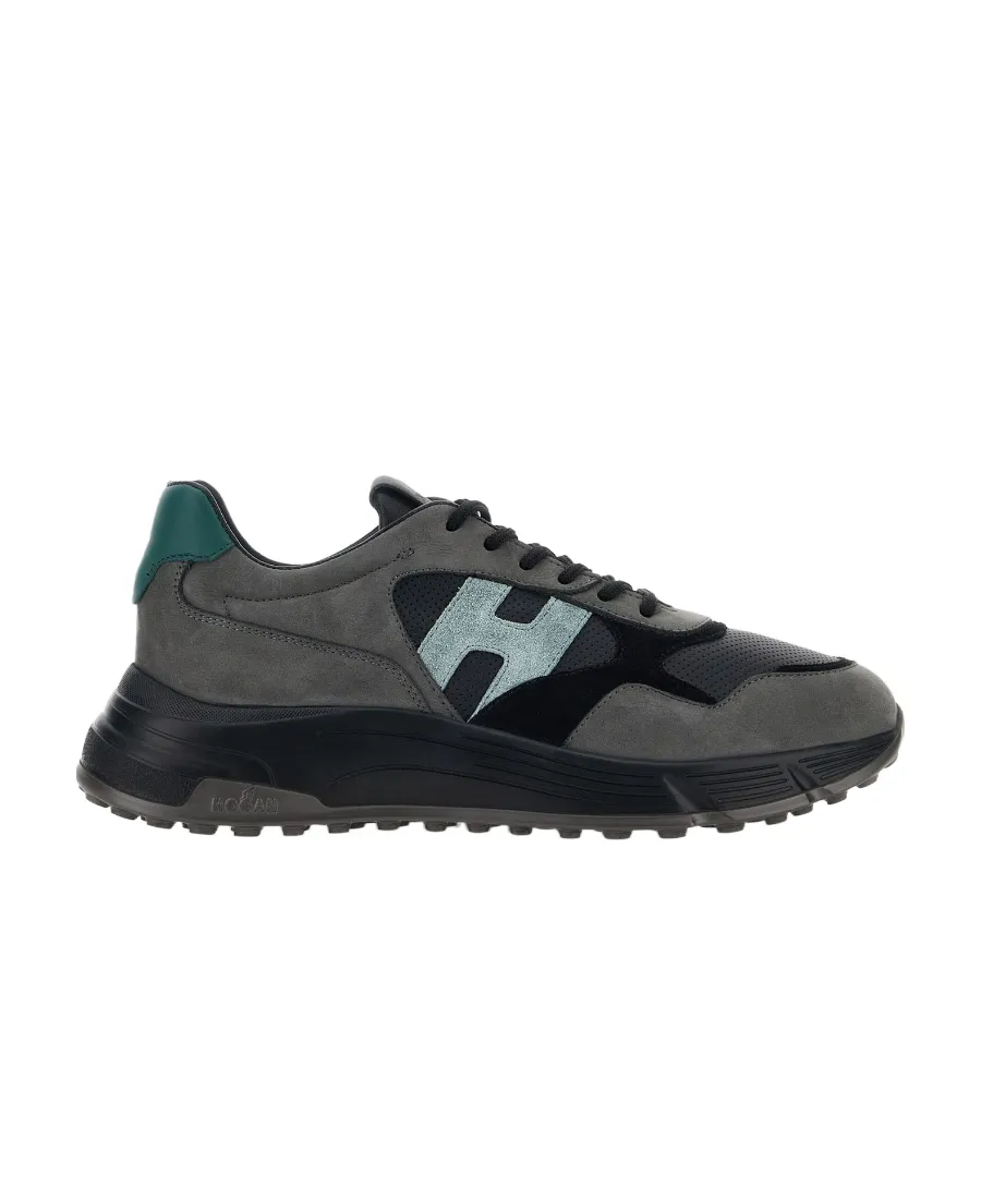 Hogan Hyperlight Panelled Lace-Up Sneakers