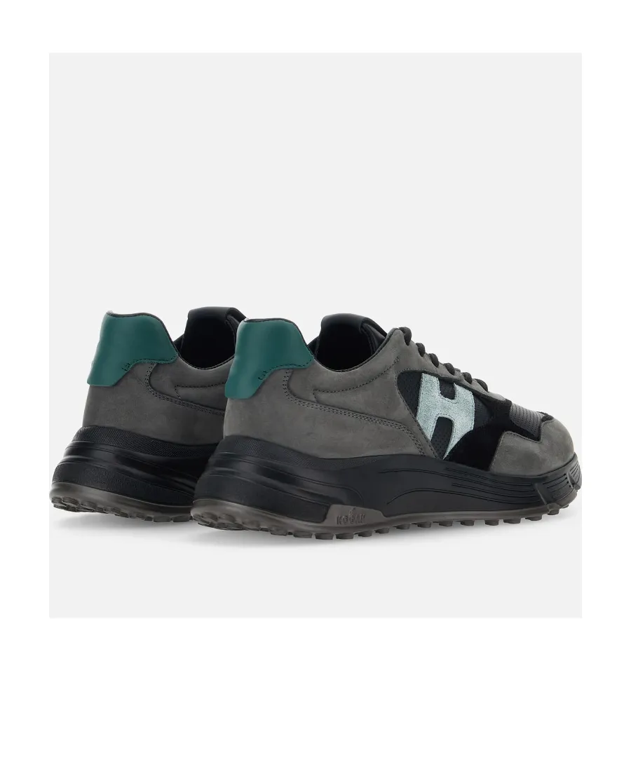 Hogan Hyperlight Panelled Lace-Up Sneakers