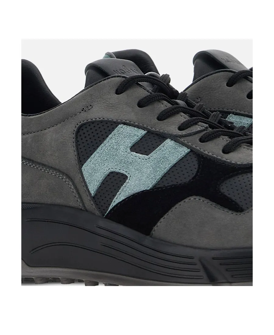 Hogan Hyperlight Panelled Lace-Up Sneakers