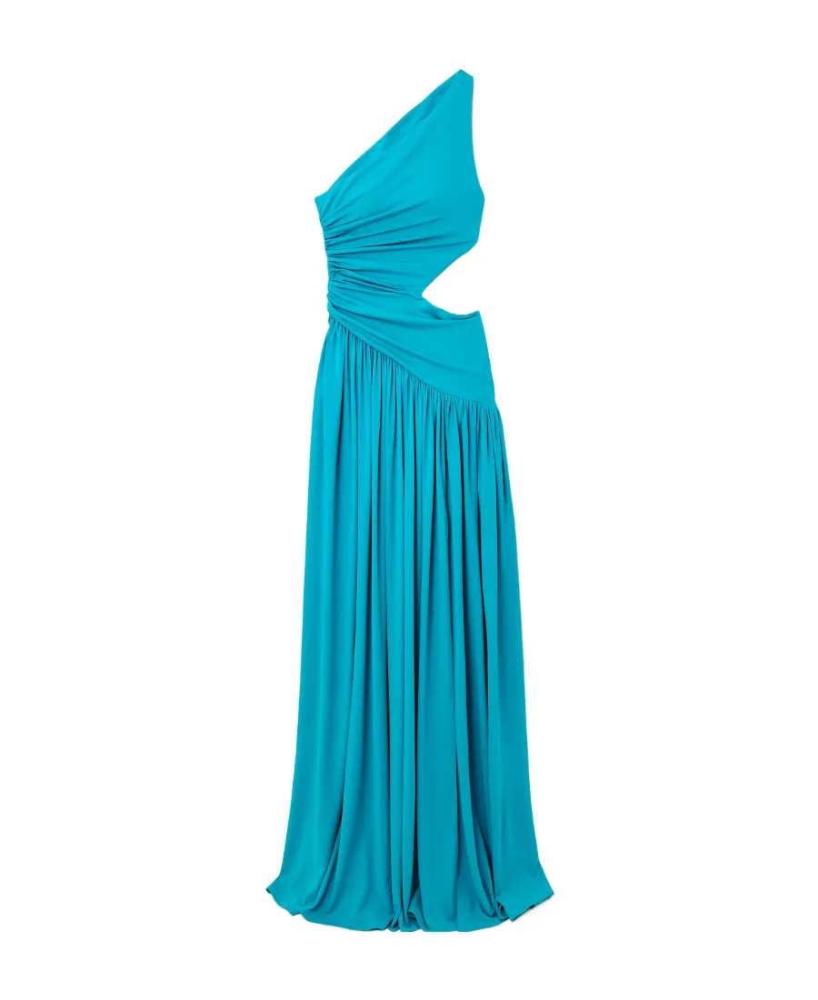 Pleated Knitted Dress Dress