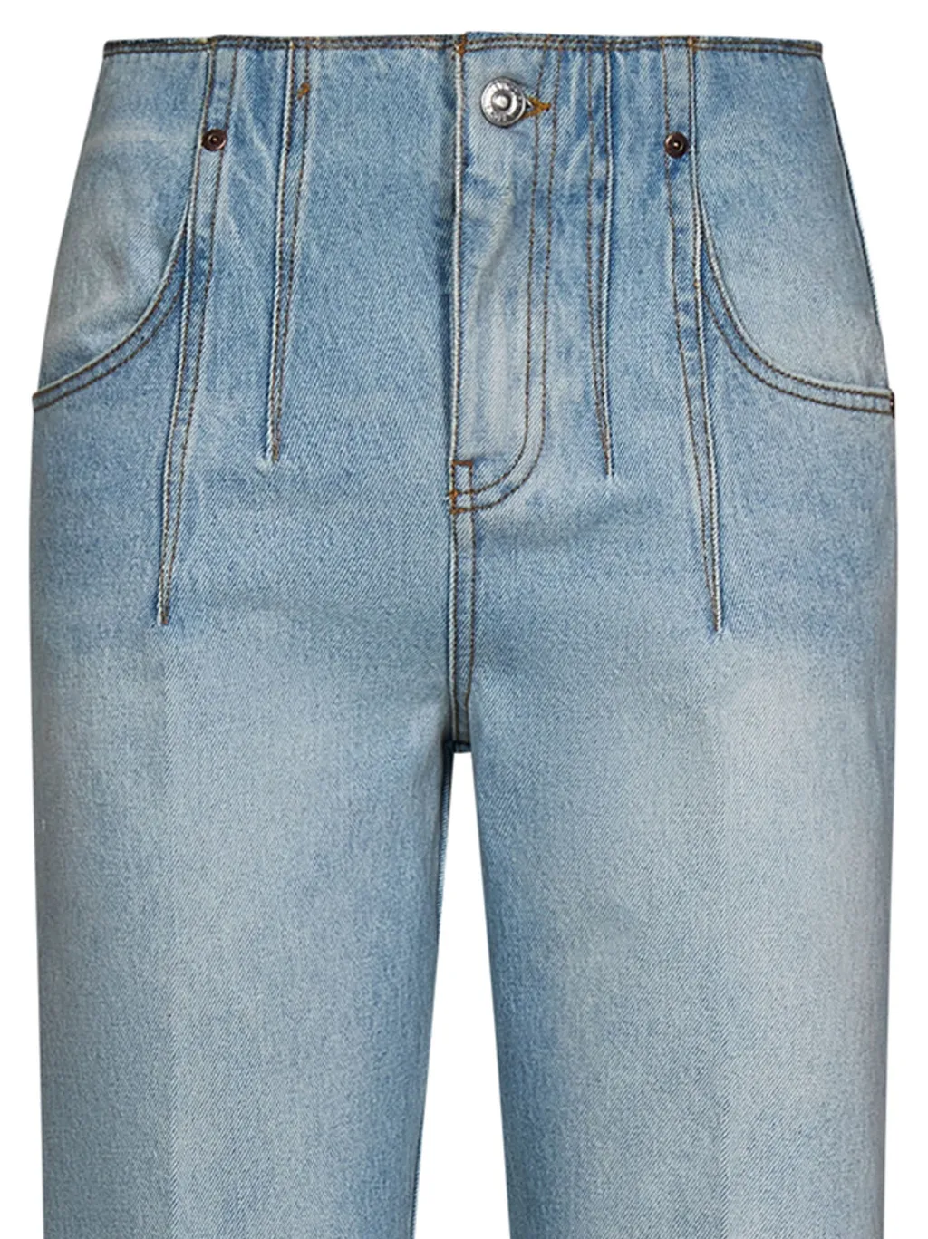 Victoria Beckham High Rise Flared Jeans